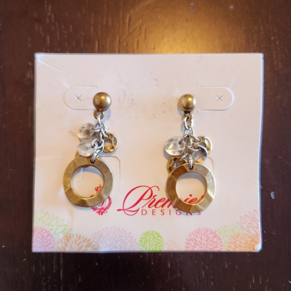 Gold Dangle Earrings